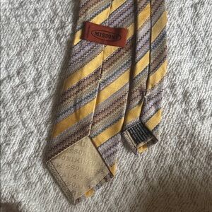 Missoni %100 silk tie